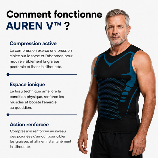 AUREN V™ | Cet été, enlève ton t-shirt sans rentrer le ventre.